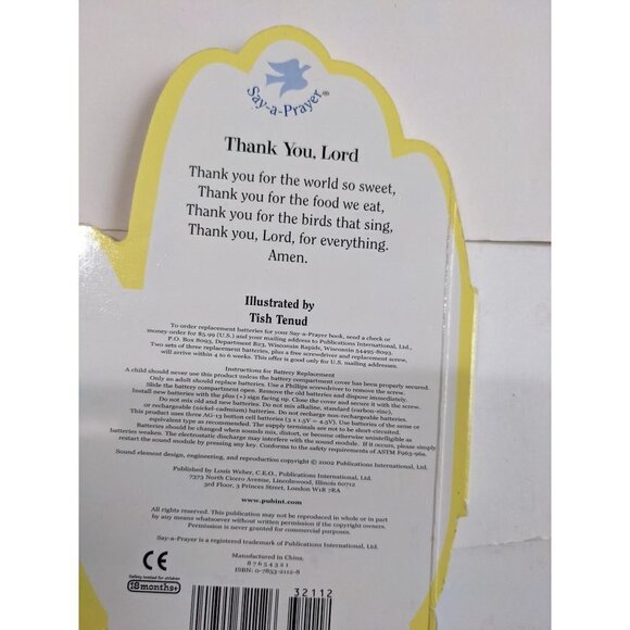 Christian children's books Thank you Lord God Loves Me lot of 5 - Picture 9 of 11